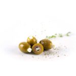 Зелені оливки з сиром фета