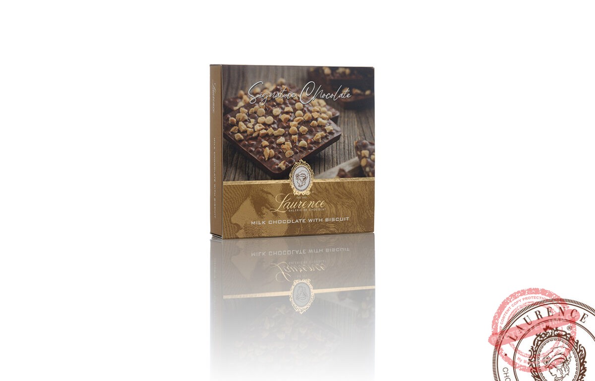 Молочний шоколад “Signature Chocolate” з печивом тм “Laurence”