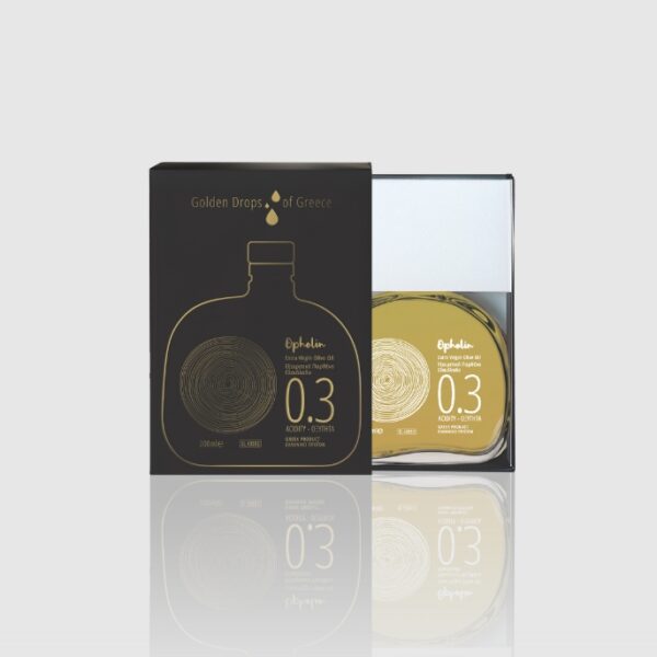 Подарунковий набір Ophellia з оливковою олією екстра вірджин кислотністю 0,3% 200 мл