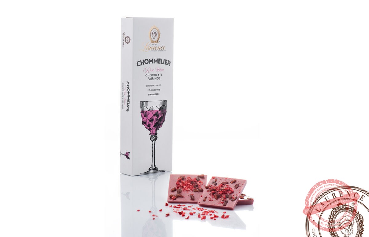 Шоколад “Chommelier wine and chocolate pairings” тм “Laurence” для рожевого вина