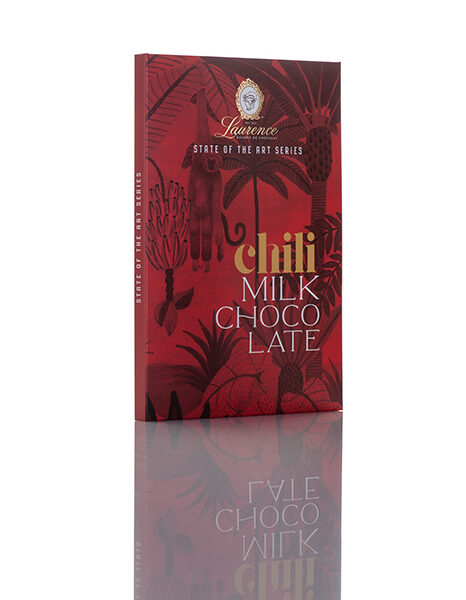 Молочный шоколад "State of Art" с перцем чили тм "Laurence"