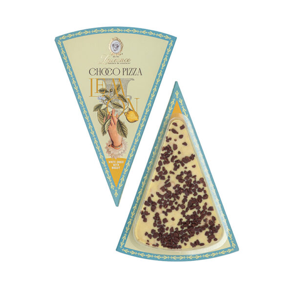 "Chocolate Pizza Lemon" с лимоном и ванильным печеньем “Laurence”