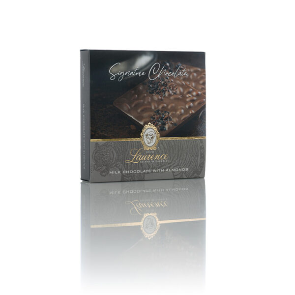 Молочный шоколад "Signature Chocolate" с миндалем  тм "Laurence"