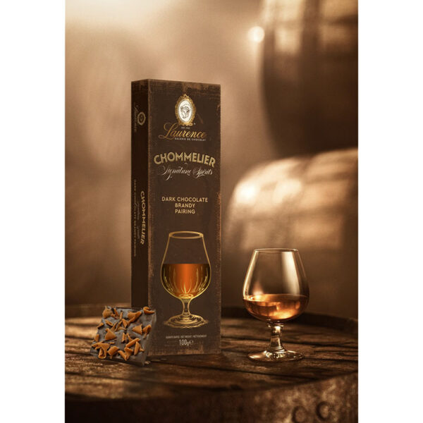 Черний шоколад CHOMMELIER с бренди "Laurence"